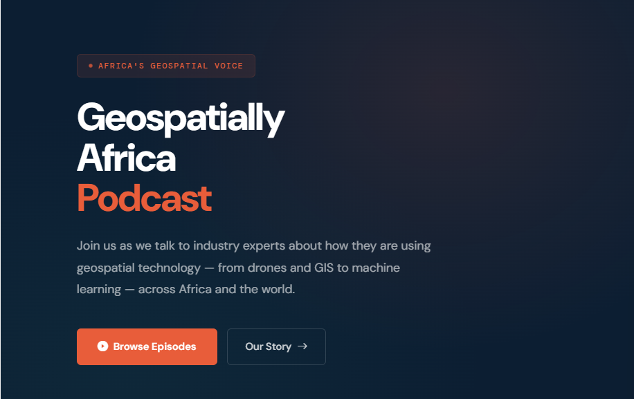 Geospatially Africa Podcast